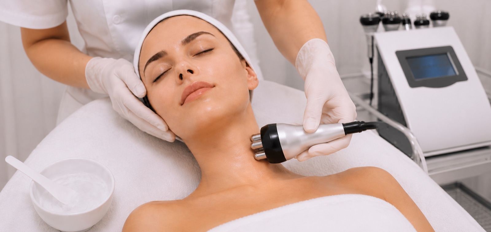 Косметологическая процедура в салоне SWN beauty