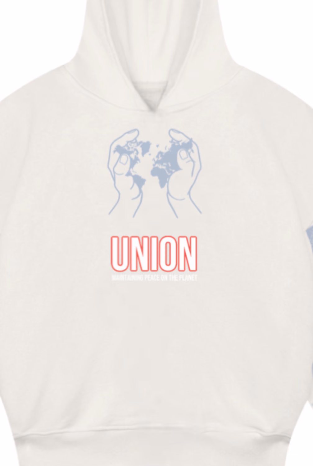 Белый худи UNION